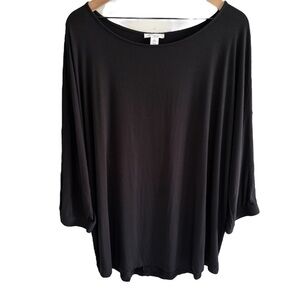 Daily Ritual Jersey Knit T-Shirt Top Relaxed Fit Casual Stretch Size XXL